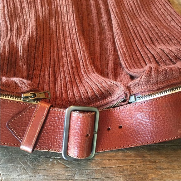 Vintage Jean Paul Gaultier Sweater leather belt - Picture 5 of 10